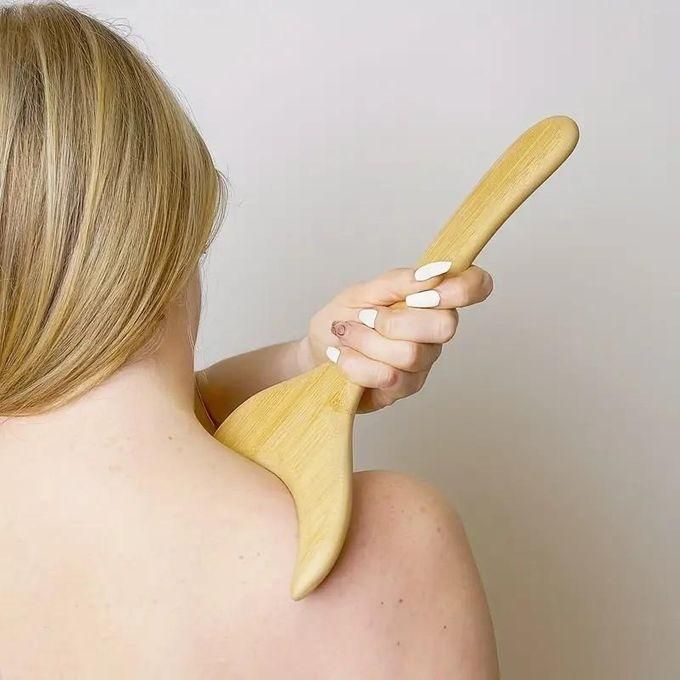 Wooden Gua Sha Therapy Tools Wooden Lymphatic Drainage Massager Anti-Cellulite Massage Tool Body Gua Sha Tools for therapy
