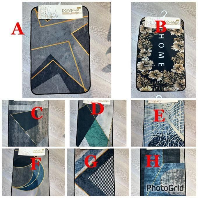 Anti-Slip Door Mat – Durable Floor Rug 40x60cm, Water Absorbent Entry Mat