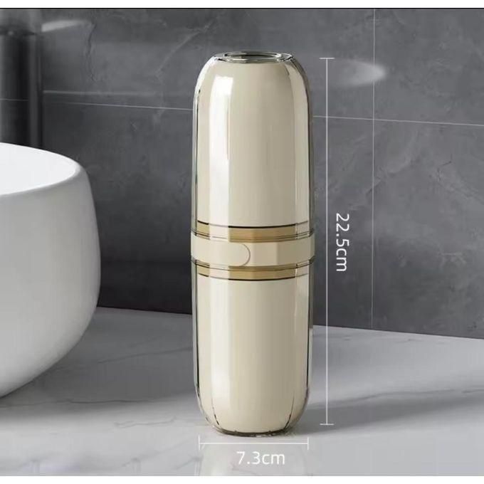 Big size portable travel toothbrush holder with 4 cups