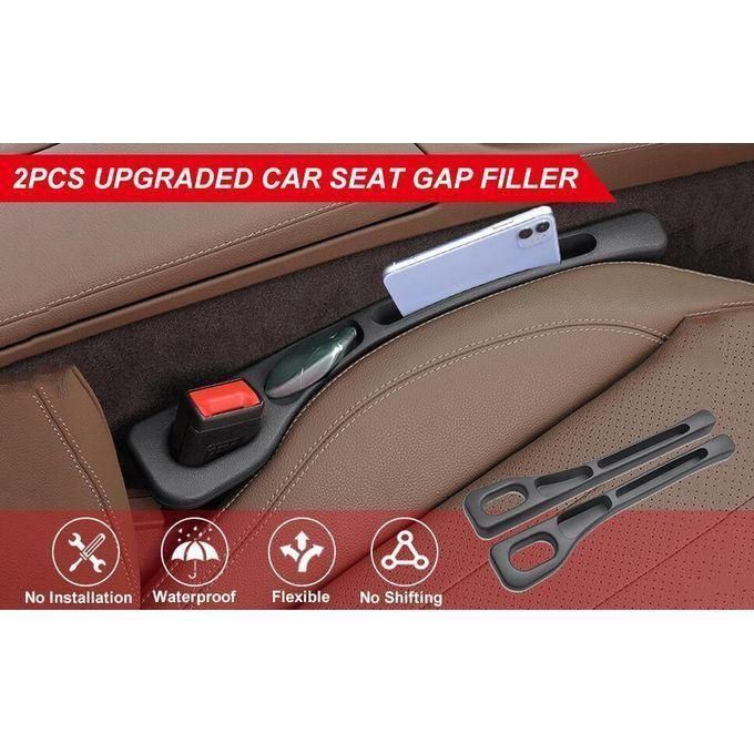 Car Seat Gap Filler & Organizer Strips, Prevent Items from Falling Between Seats, Slim Flexible Car Storage Solution, Keeps Vehicle Clean and Organized, Fits Most Cars