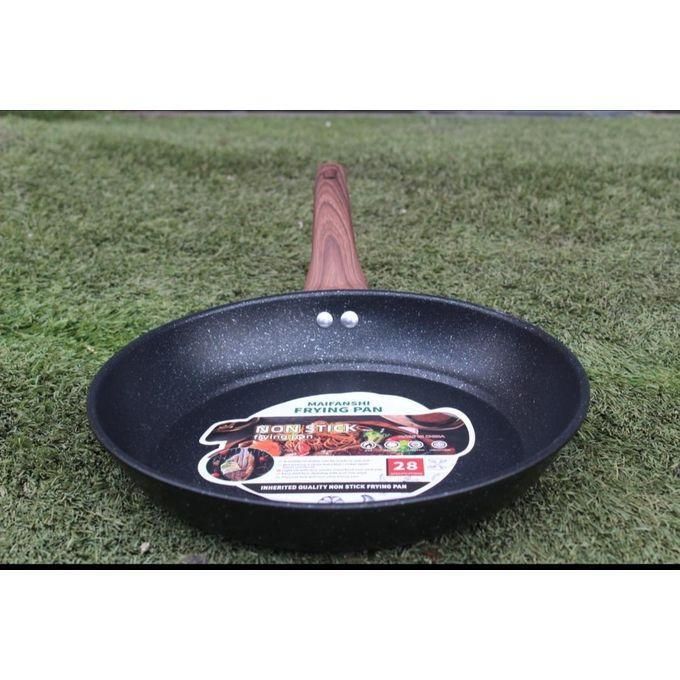 Stone 28cm Heavy Duty Non Stick Granite Deep Fry Pan