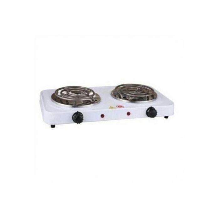 Electric Tabletop Double Hotplate Coil Cooker – Dual Burner.