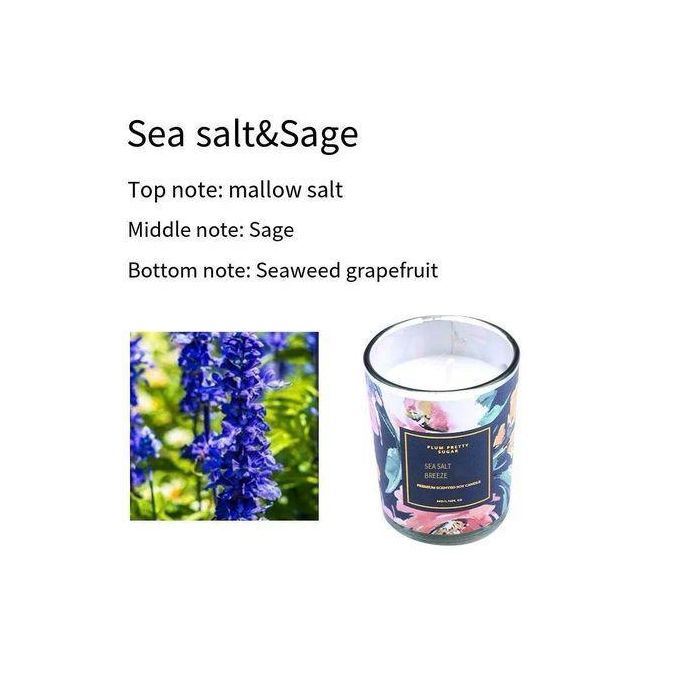 Botanical Scents Aromatherapy Scented Candles, Natural Lasting Fragrance, Smokeless, Stress Relief, Accompanying Gifts