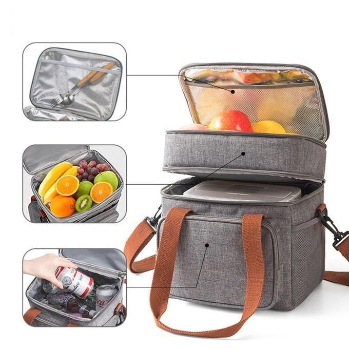 2 layer insulated food bag