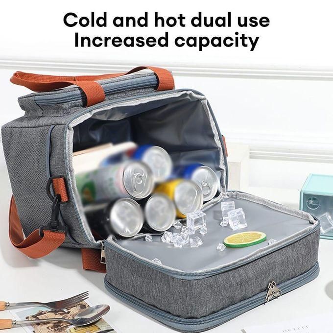 2 layer insulated food bag