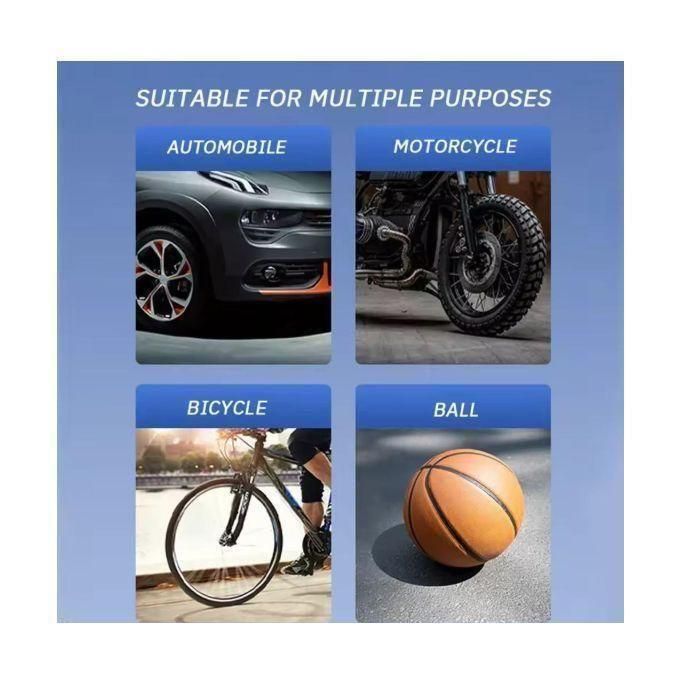 Car Mounted Inflation Pump Portable Mini Self-propelled Electric Tire Inflator Air Pump Handheld Wireless Charging