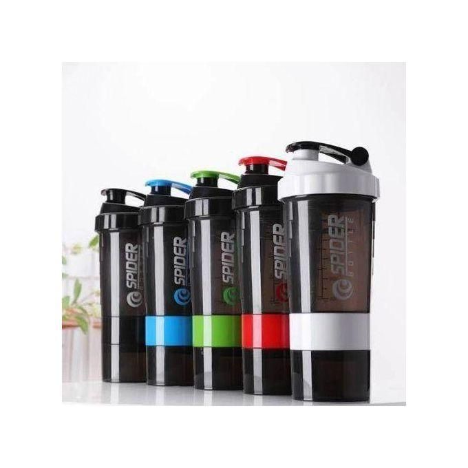 spider bottle cocktail or protein shaker