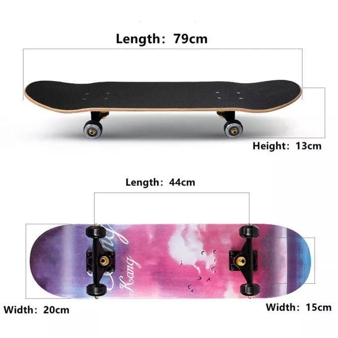 Skateboard Ages15+ -rubber Wheels