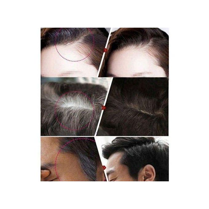 Black & Dark Brown One Time Hair Dye Stick With Instant Root Coverage