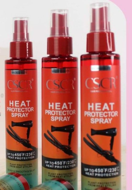 Heat protection spray