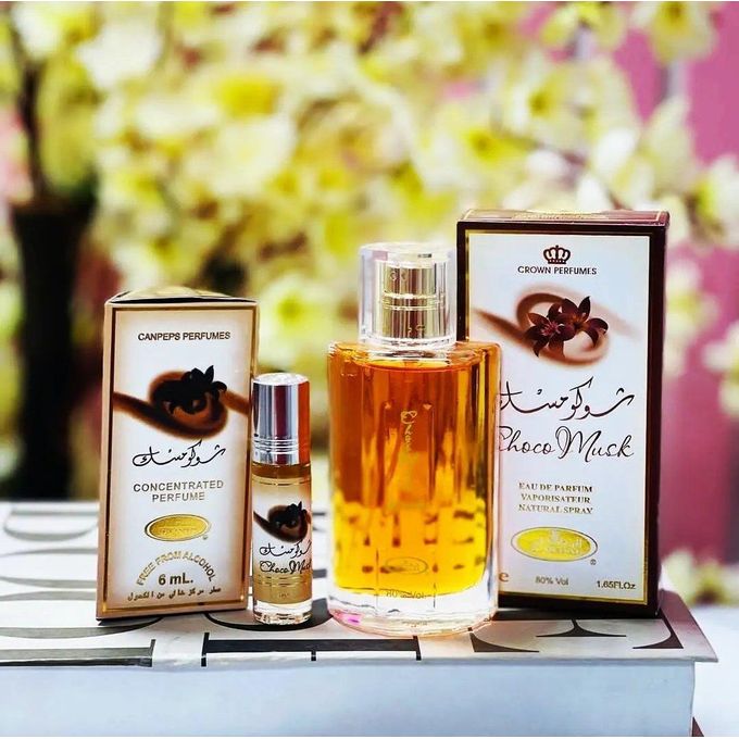 2pcs Choco musk perfume + perfume oil