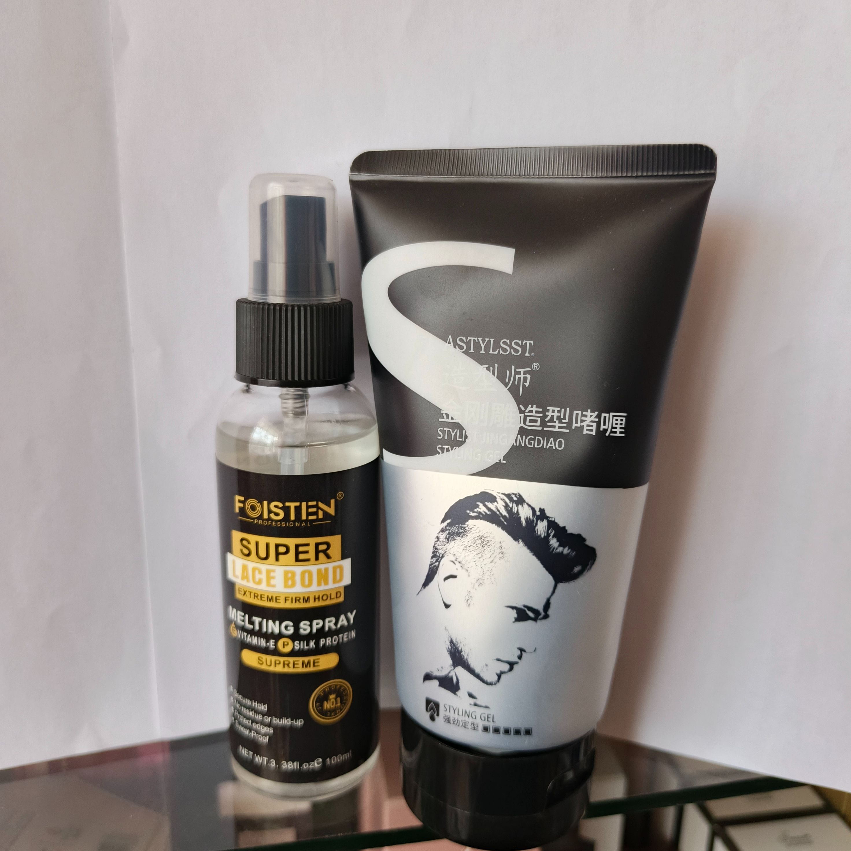 Foisten super Lace melting spray + FREE Styling Gel