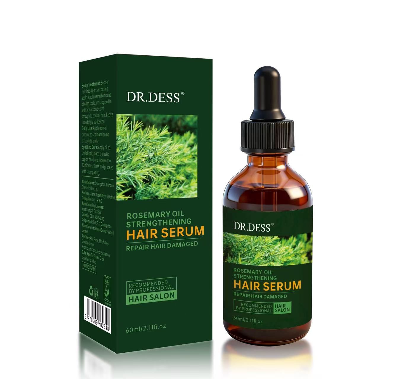 Rosemary oil strengthening Hair serum, Hair oil , Natural Hair repair Damage