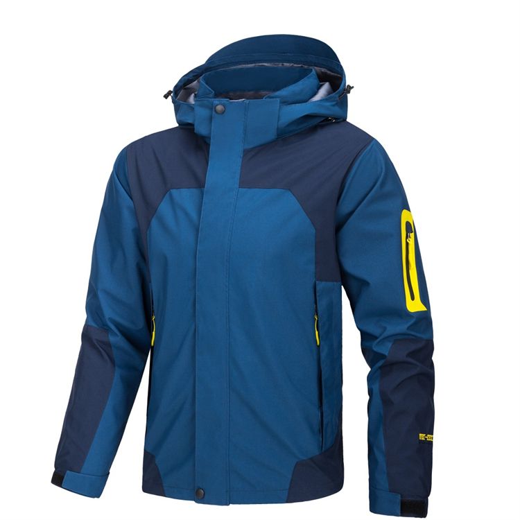 Men's light jacket hoodie windbreaker thin outdoor windproof and waterproof hooded couple hiking jacket﻿
