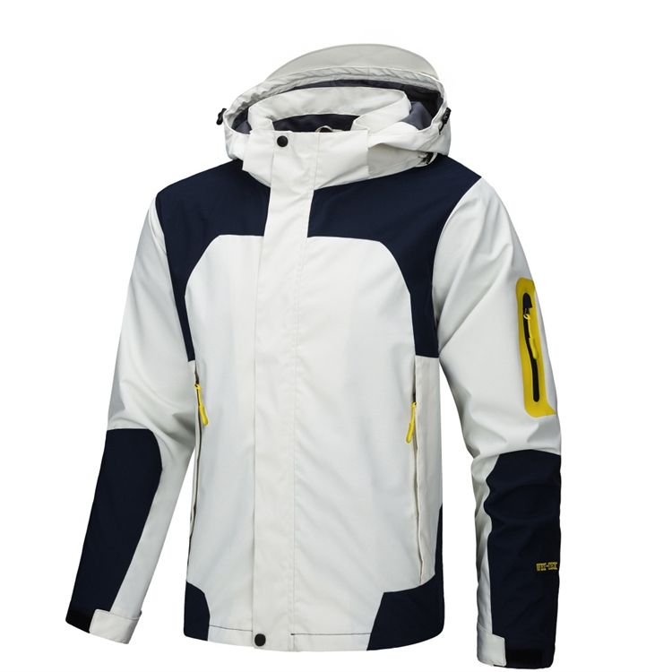 Men's light jacket hoodie windbreaker thin outdoor windproof and waterproof hooded couple hiking jacket﻿