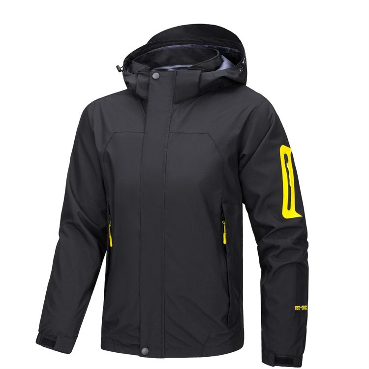 Men's light jacket hoodie windbreaker thin outdoor windproof and waterproof hooded couple hiking jacket﻿
