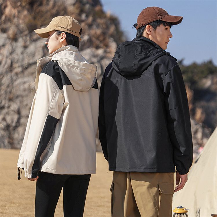 Man's Camping Clothes Hiking Jacket Waterproof Thin Hiking Safari Windbreaker Jacket