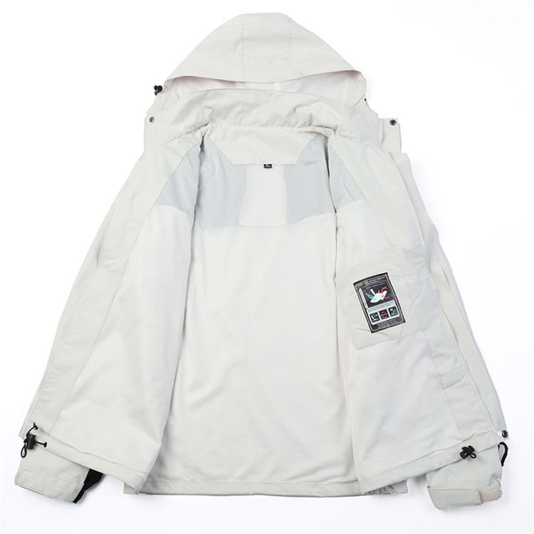 Man's Camping Clothes Hiking Jacket Waterproof Thin Hiking Safari Windbreaker Jacket