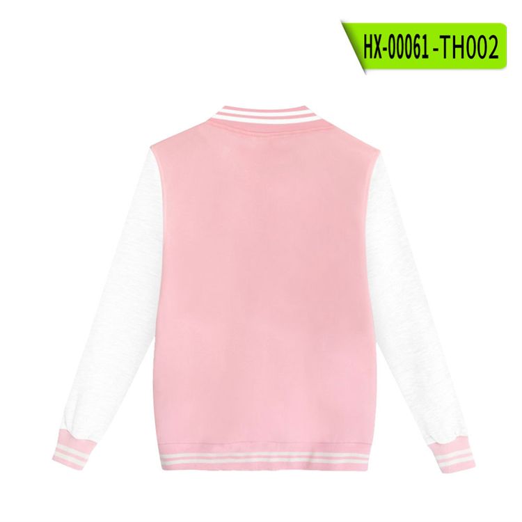 New Trend Hip Hop Women And Men clothes College Sportswear Women's Outdoor Sports Casual Women Jacket Sweatshirt