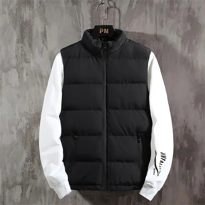 New Fashionable Design Waterproof Windproof Padding Sleeveless Jacket Men Sportswear Outdoor Casual Vest