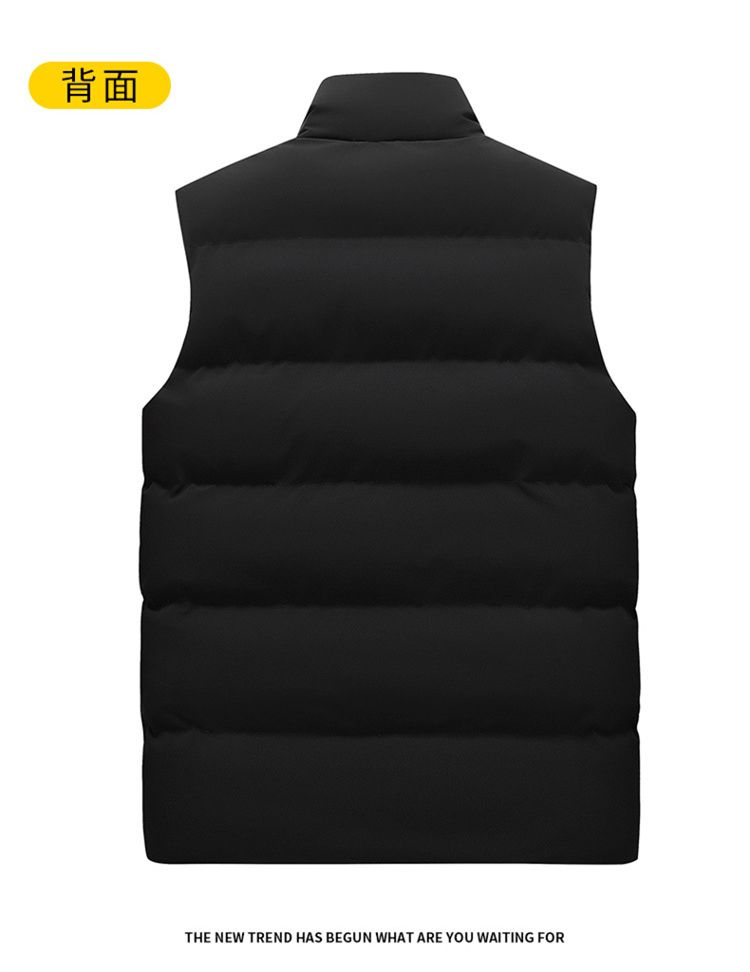 New Fashionable Design Waterproof Windproof Padding Sleeveless Jacket Men Sportswear Outdoor Casual Vest