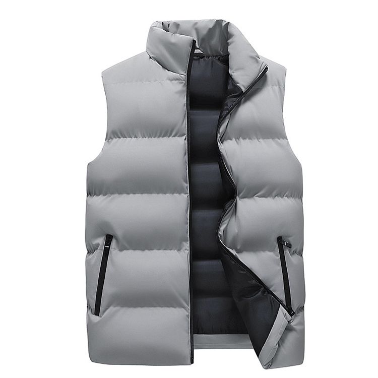 New Fashionable Design Waterproof Windproof Padding Sleeveless Jacket Men Sportswear Outdoor Casual Vest