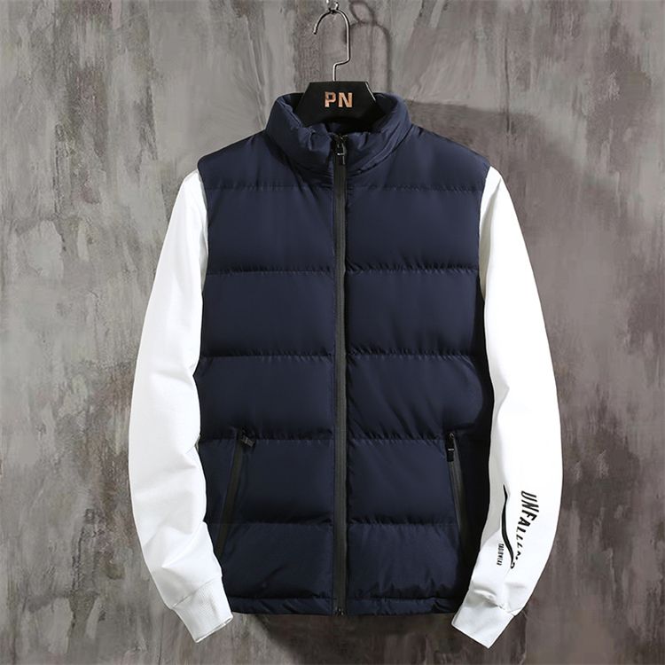 New Fashionable Design Waterproof Windproof Padding Sleeveless Jacket Men Sportswear Outdoor Casual Vest