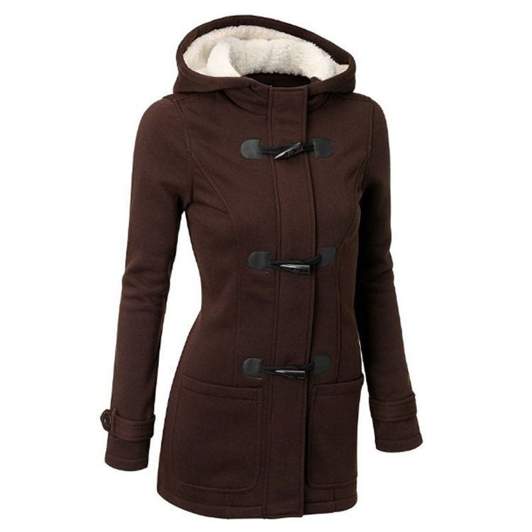 Woman Hooded Sweater for Women Outdoor Casual Cotton Blend Comfortable Keep Warm Coat Plus Size