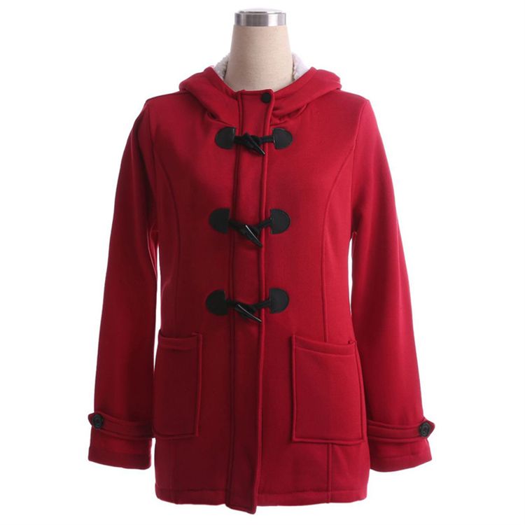 Woman Hooded Sweater for Women Outdoor Casual Cotton Blend Comfortable Keep Warm Coat Plus Size
