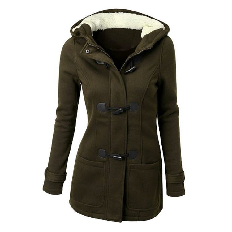 Woman Hooded Sweater for Women Outdoor Casual Cotton Blend Comfortable Keep Warm Coat Plus Size