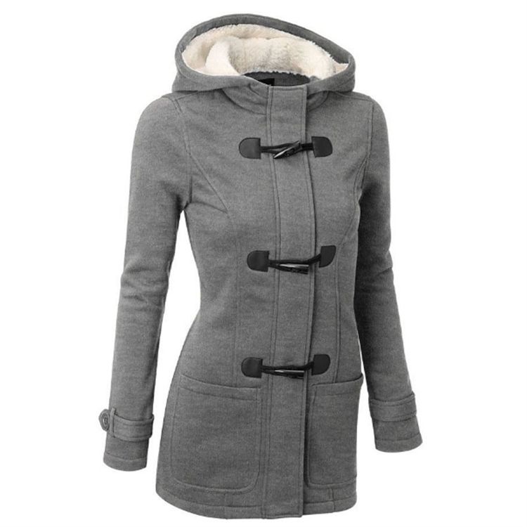 Woman Hooded Sweater for Women Outdoor Casual Cotton Blend Comfortable Keep Warm Coat Plus Size