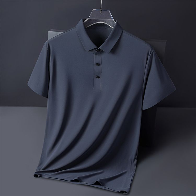 Casual men performance golf polo shirts breathable t shirt short sleeve stretch spandex golf clothing