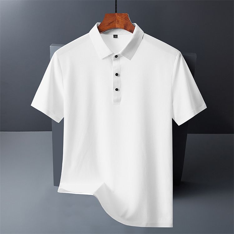 Casual men performance golf polo shirts breathable t shirt short sleeve stretch spandex golf clothing