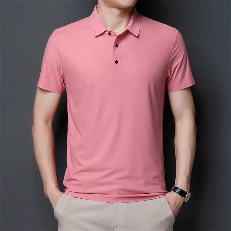 Casual men performance golf polo shirts breathable t shirt short sleeve stretch spandex golf clothing