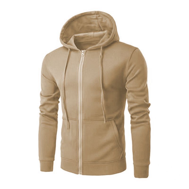 Hooded Men's Tops Clothing Sportswear Men Fashion Thin Windbreaker Jacket Zipper Coats Outwear