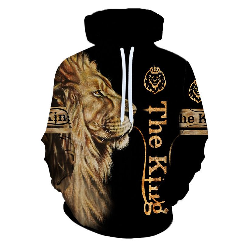 New Autumn Winter 3d Printed Men's Hooded Sportswear Tracksuit Long Sleeve Casual Sweatshirt