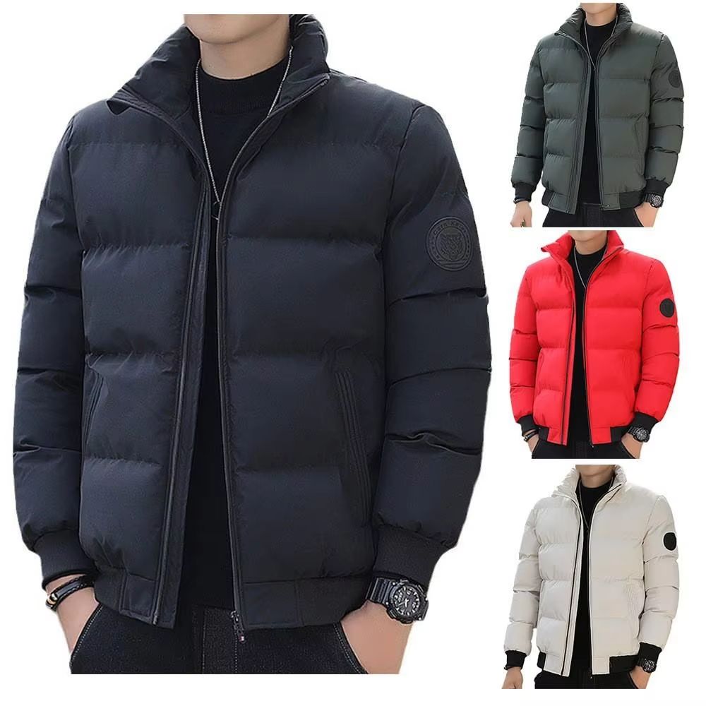 Fashion Shiny Winter Coat Men Puffer Down Jacket Custom Outwear Warm Puffer Jacket Coat