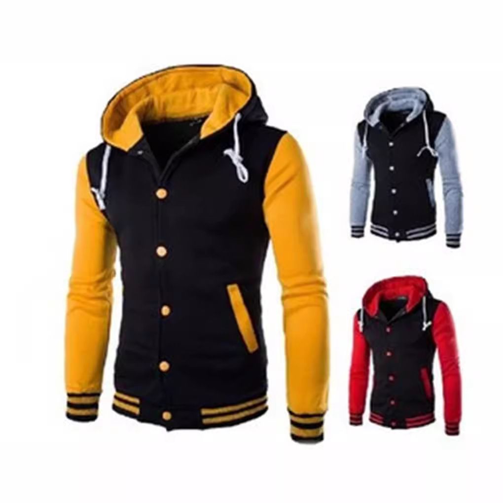 New Boy Jackets Plus Size Coats Hooded Jackets Men's Clothing Basketball Hoodies Men Sweatshirt