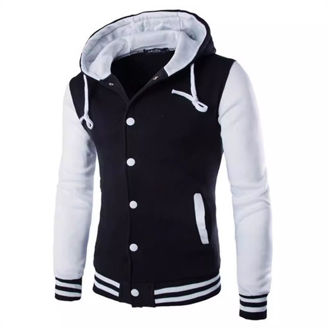 New Boy Jackets Plus Size Coats Hooded Jackets Men's Clothing Basketball Hoodies Men Sweatshirt