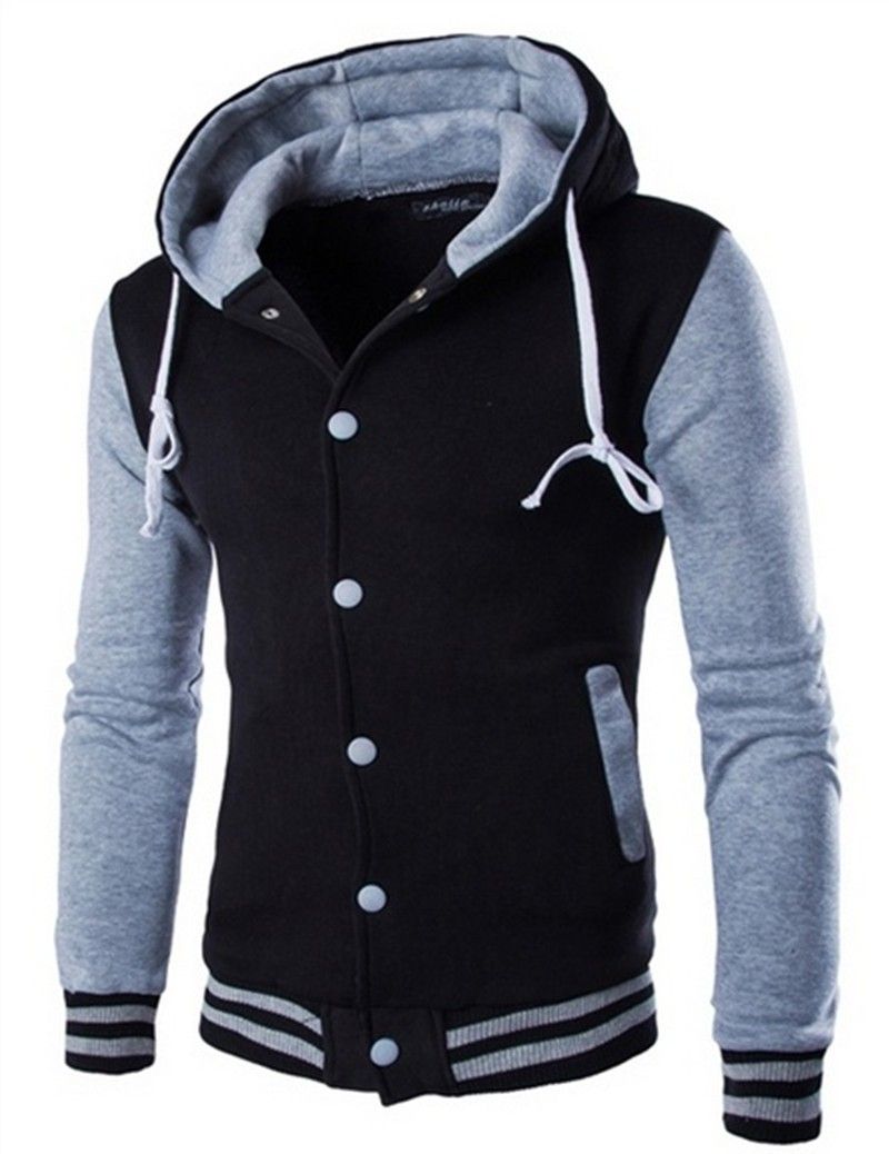 New Boy Jackets Plus Size Coats Hooded Jackets Men's Clothing Basketball Hoodies Men Sweatshirt