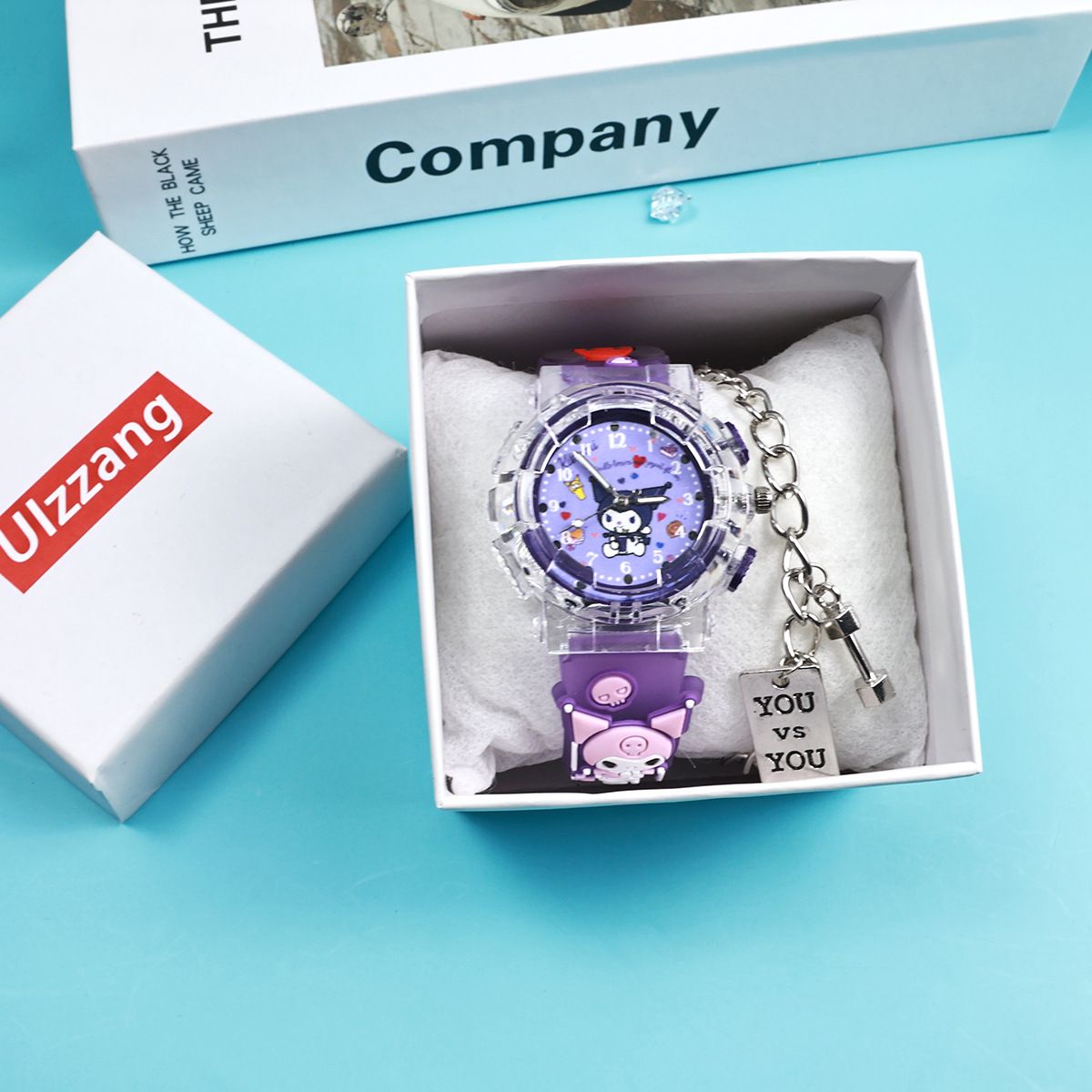 New Cartoon Kids Wristwatch Luminous Night Glow Gift for Kindergarten Girls Primary School Students Toy Watch