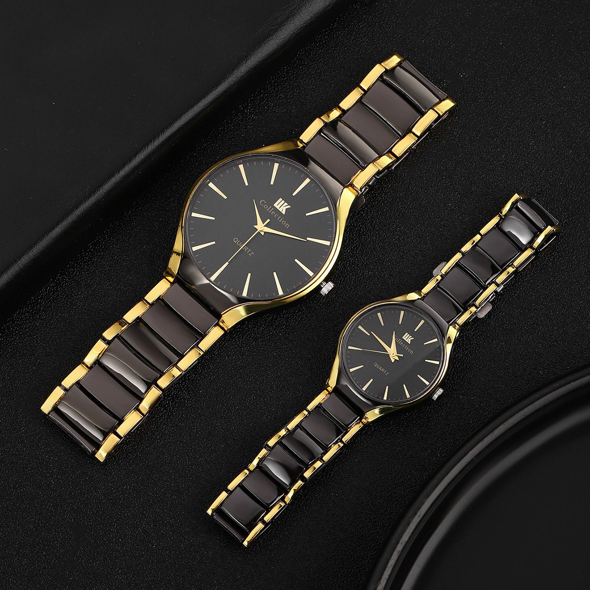 Fashion lovers alloy Shi Ying business casual watch steel belt alloy Shi Ying business casual watch men
