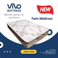 Vivo mattress Kenya SHDF Quilted high density very comfortable durable affordable well designed and good quality home living bedroom furniture mattress(As picture)
