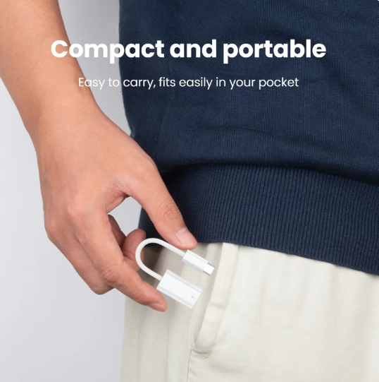 1PC 60W Lightning To Type C Cable Adapter OTG For iPhone 15 iPad Fast Charging Transfer For iOS Female To USB C Male Converter