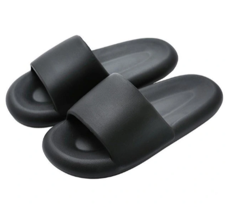 1 Pair New Slippers Couple Home Outdoor Slippers Summer Beach Unisex Bedroom Shoes Ladies Thick Sole