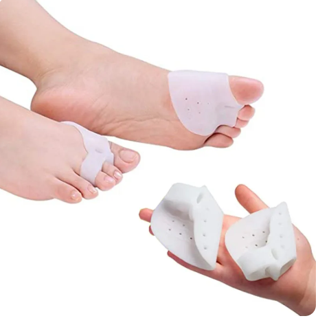 2pcs Silicone Toe Spreader Protection Pad Bunion Corrector