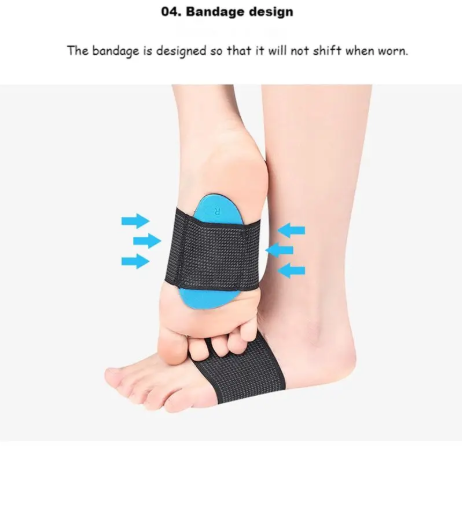 1Pair Flat Feet Arch Support Orthopedic Insoles Pads for Shoes