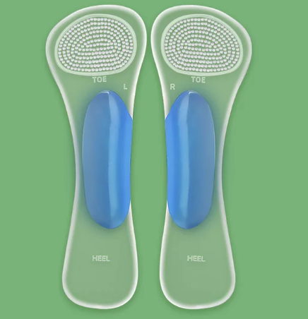 1Pair Anti Slip Sole Pads For High-Heels Arch Support Self-adhesive Insole