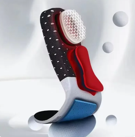 1Pair Orthopedic Insoles for Man Women Foam Cushion Gel Insole Silicone