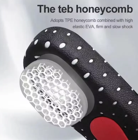 1Pair Orthopedic Insoles for Man Women Foam Cushion Gel Insole Silicone